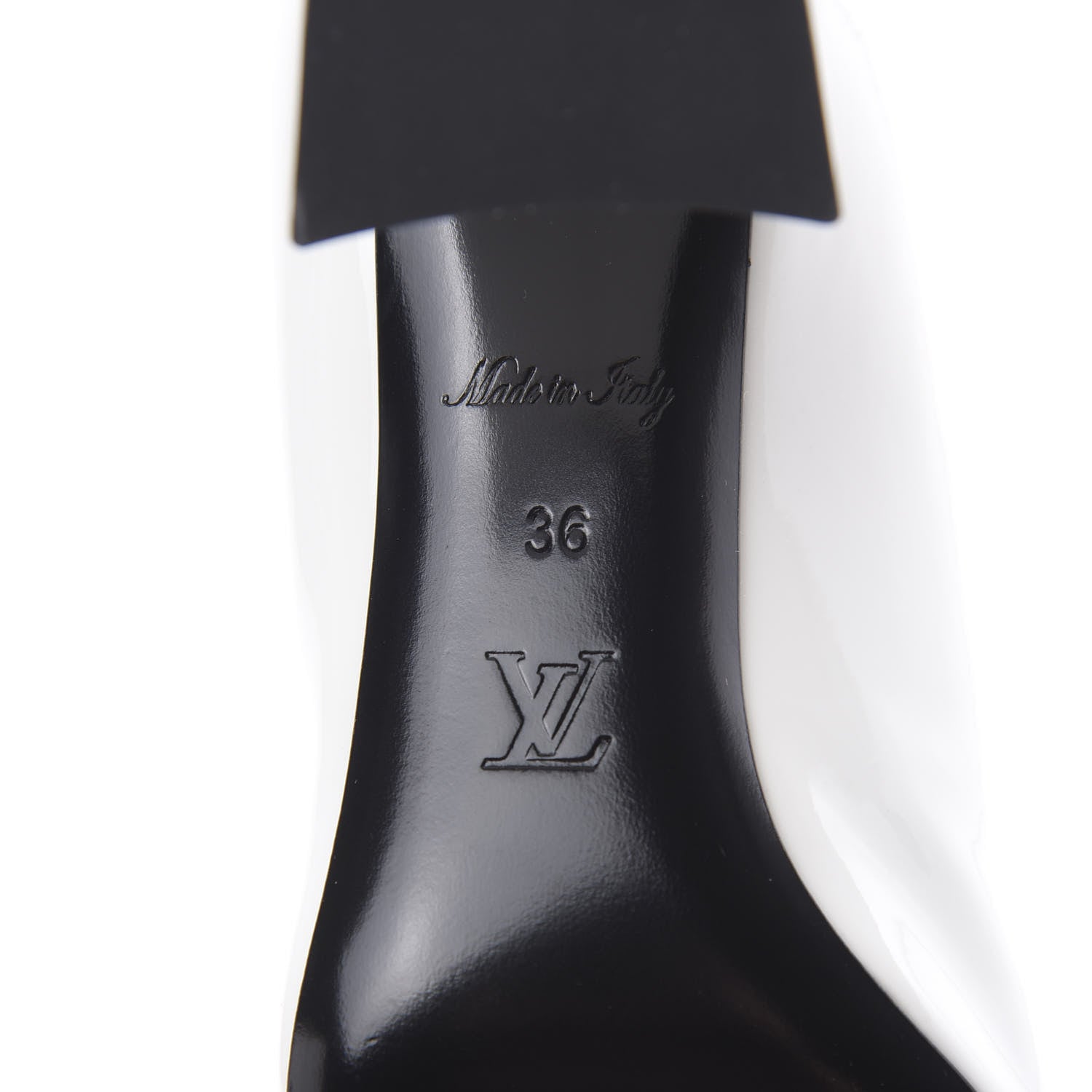 Louis Vuitton Patent Madeleine Ankle Boots 36 White 7 of 7