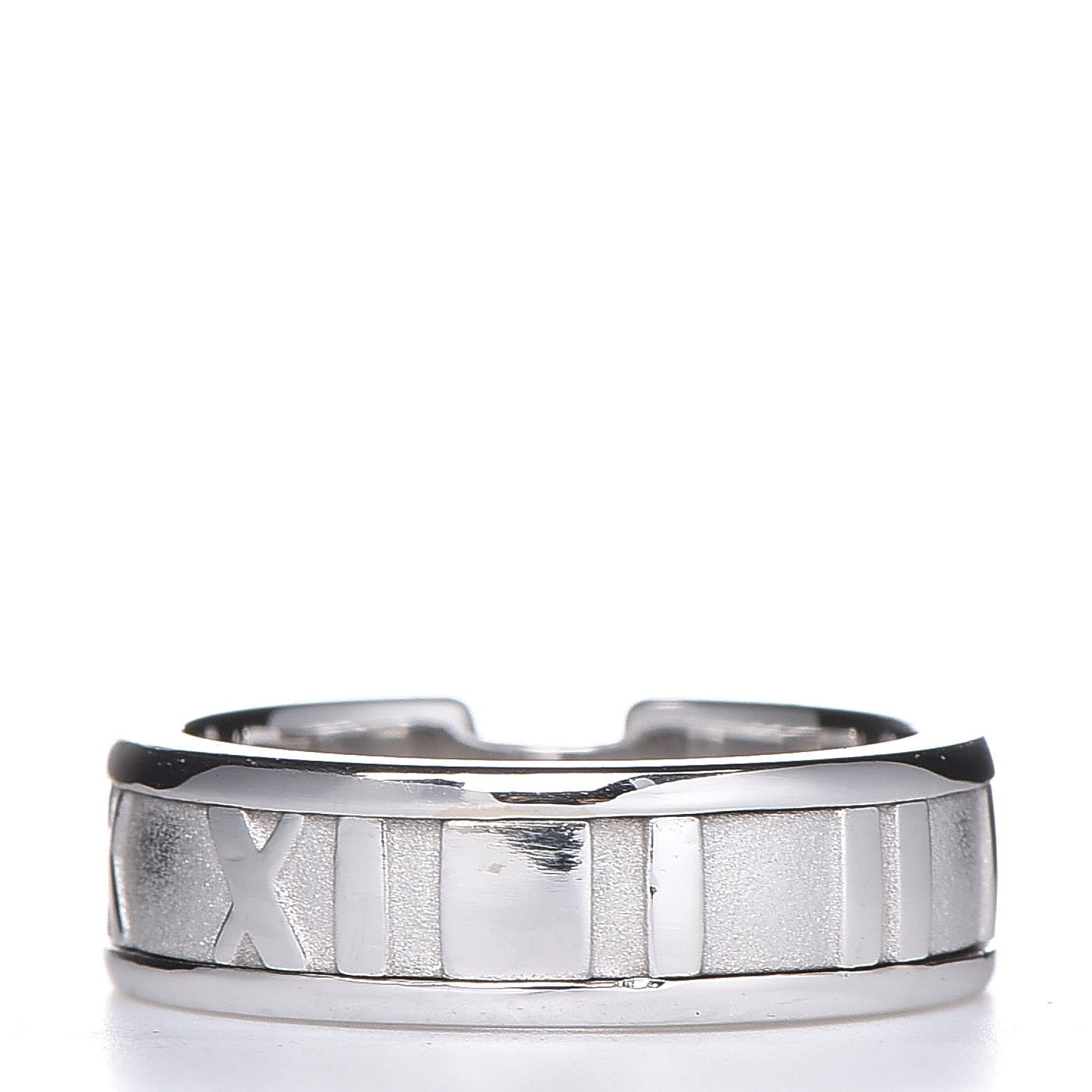 18K White Gold Diamond Atlas Ring 47 4