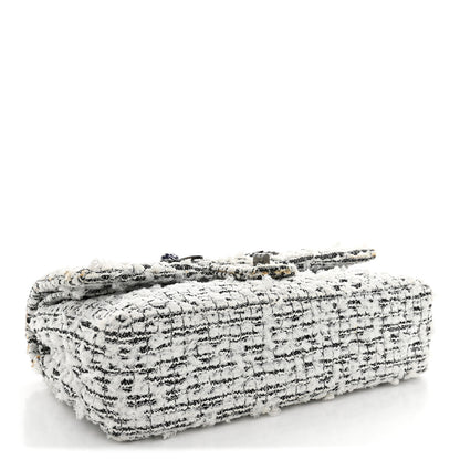Chanel Tweed Garden Party 2.55 Reissue 225 Flap White Multicolor 4 of 12