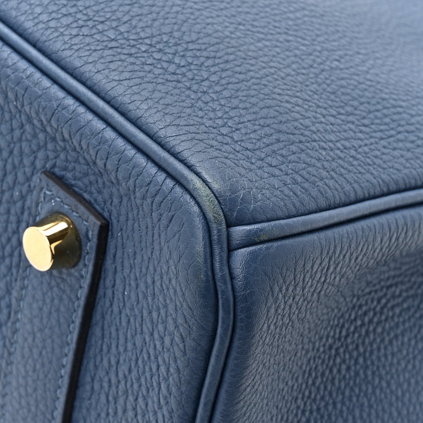 Togo Birkin 35 Deep Bleu
