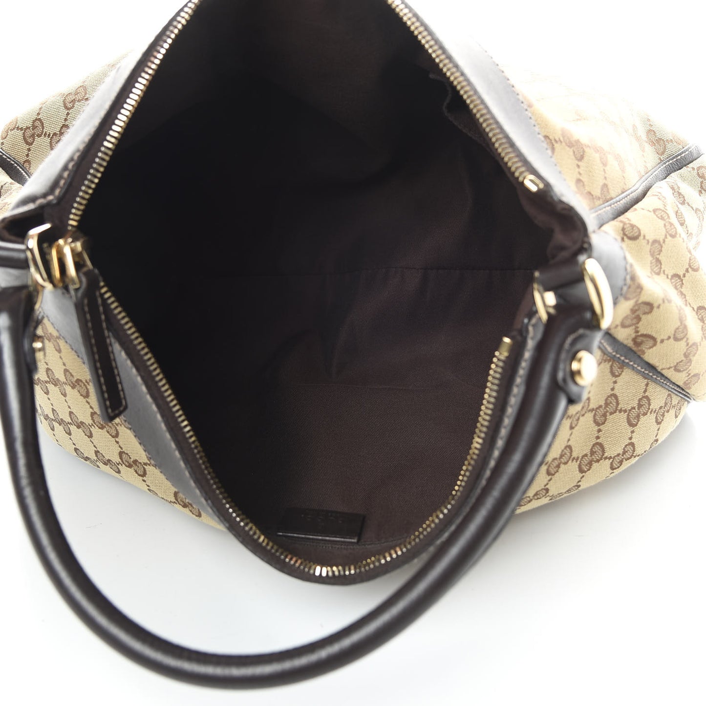 Monogram Large D Gold Hobo