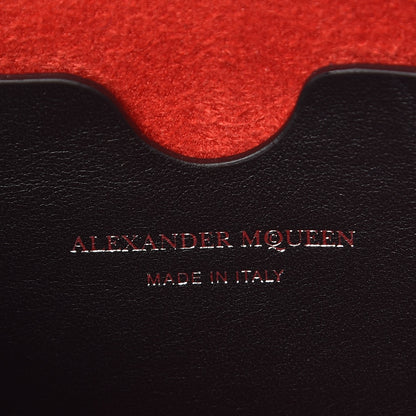 Alexander McQueen Calfskin Grommet Studded Box Shoulder Bag 19 Black 7 of 8