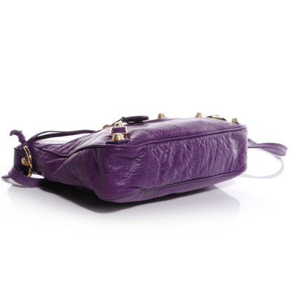Balenciaga Agneau Giant 12 Gold Hardware Hip Ultraviolet 4 of 9
