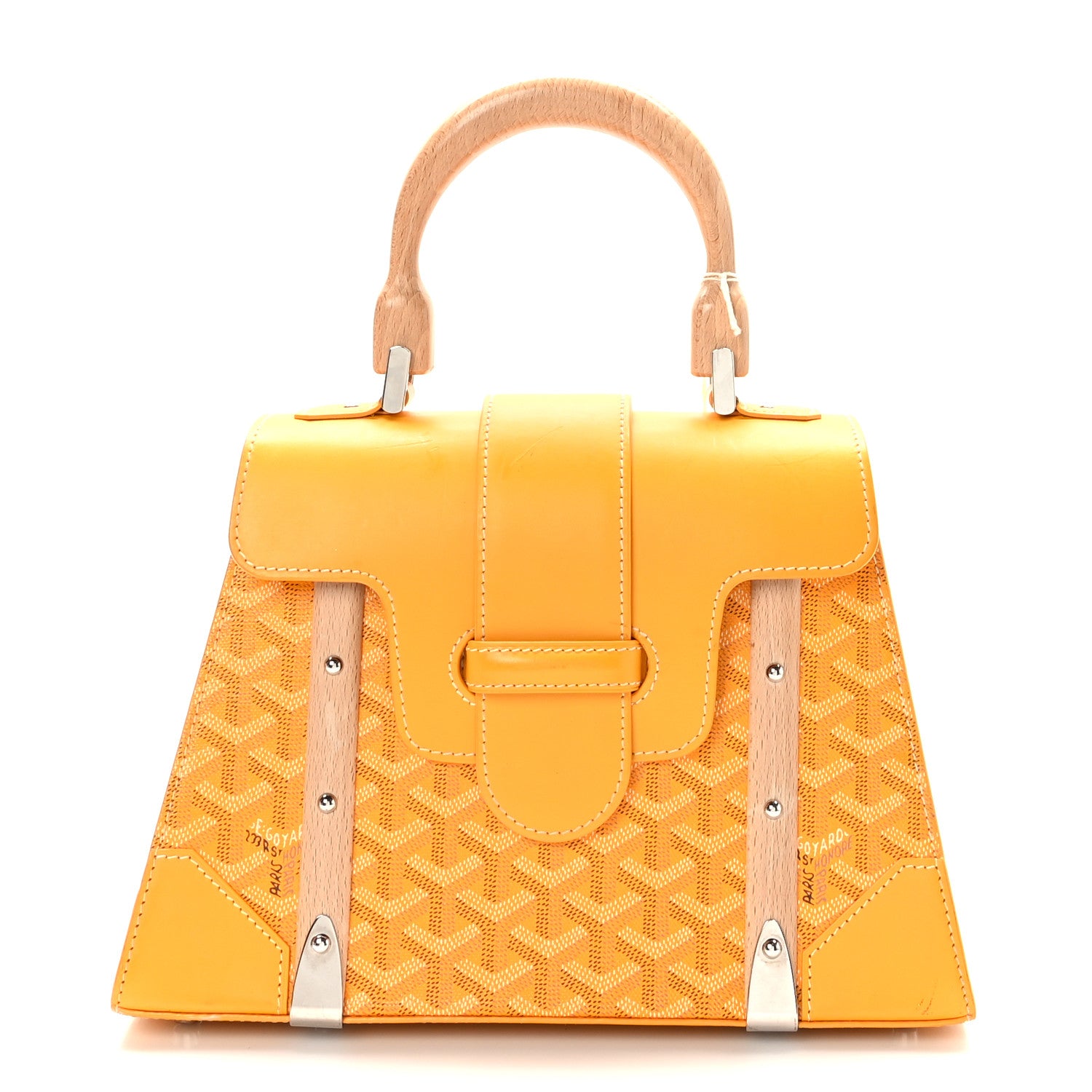 Goyard Goyardine Saigon PM Yellow 1 of 12