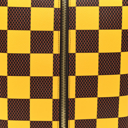 Louis Vuitton Damier Pop Shoes Bag Yellow 7 of 9