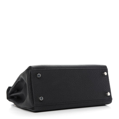 Hermes Togo Kelly Retourne 25 Black 4 of 10