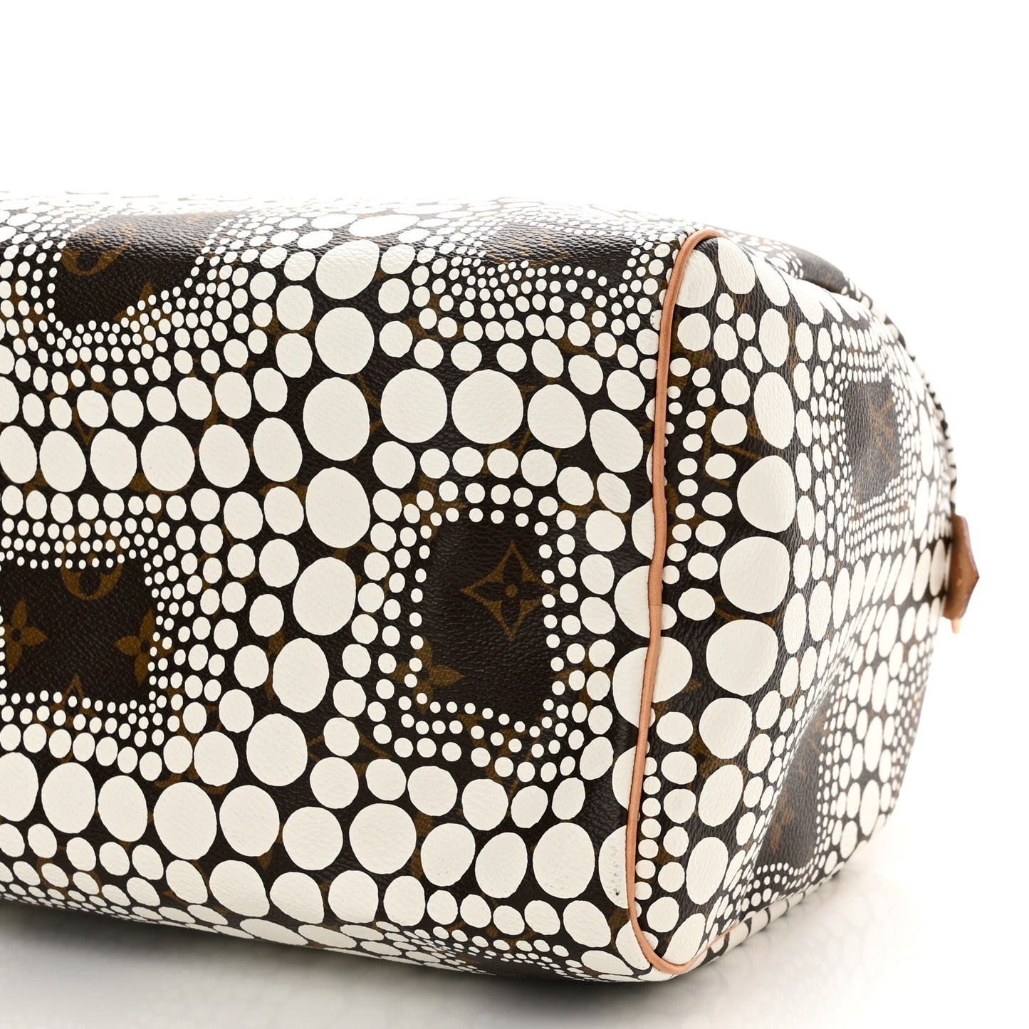 Monogram Kusama Town Speedy 30 White