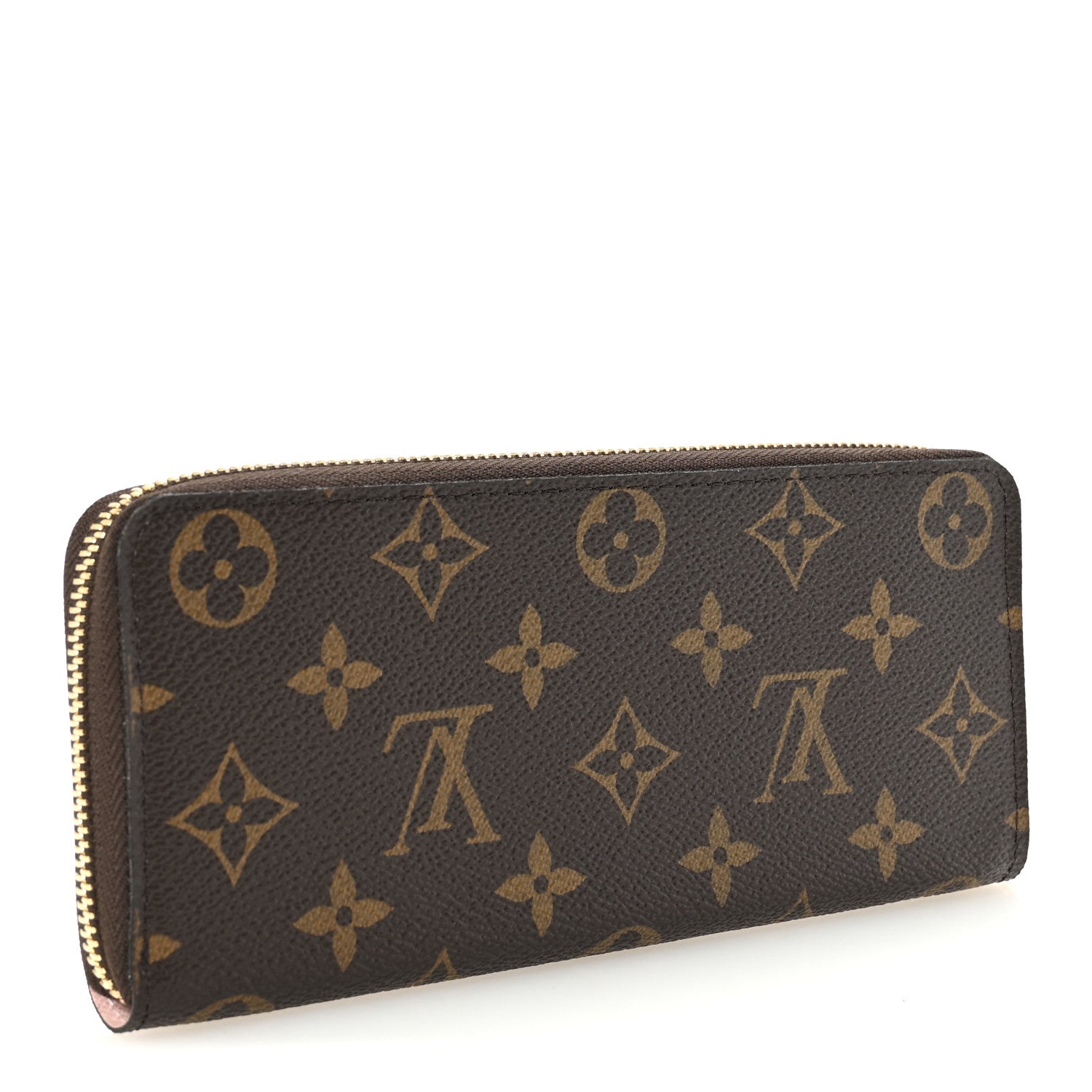 Louis Vuitton Monogram Clemence Wallet Rose Ballerine 3 of 7