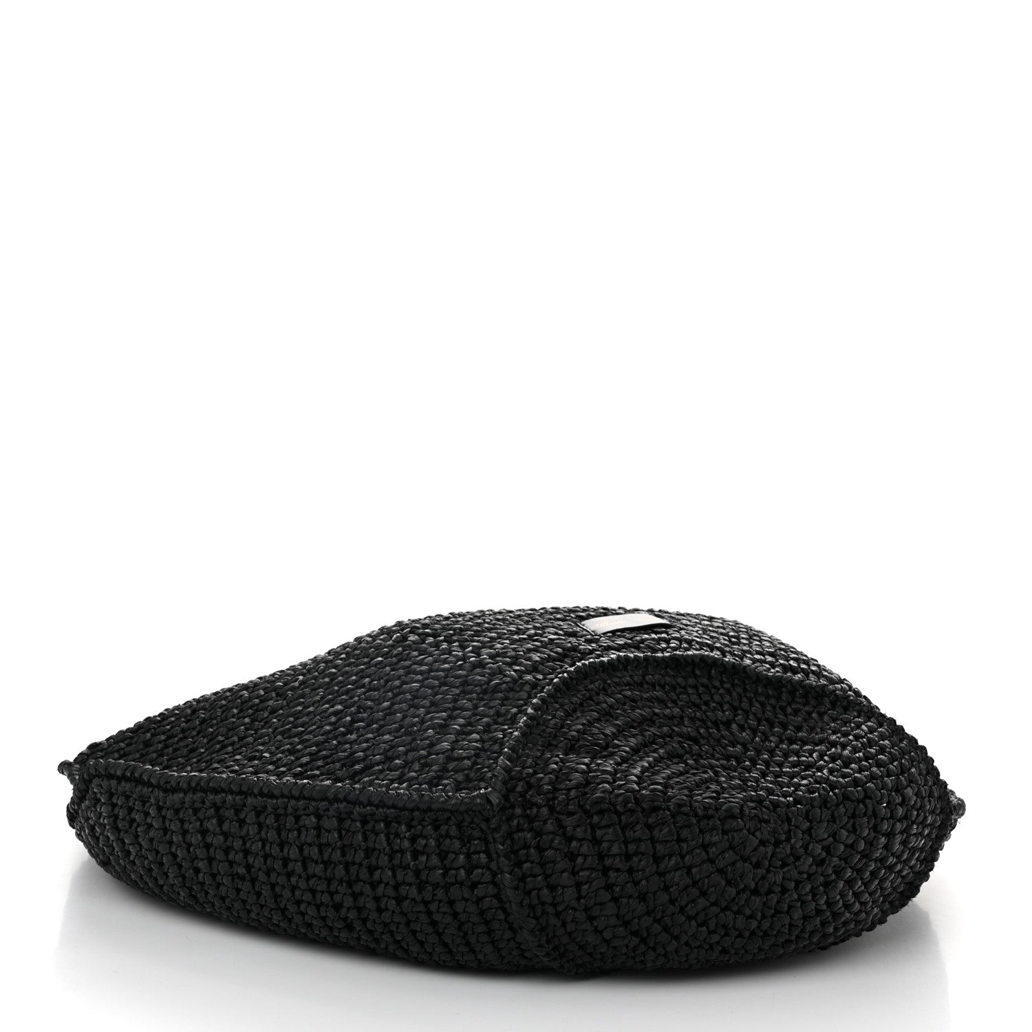 Khaite Raffia Medium Lotus Tote Black 4 of 9