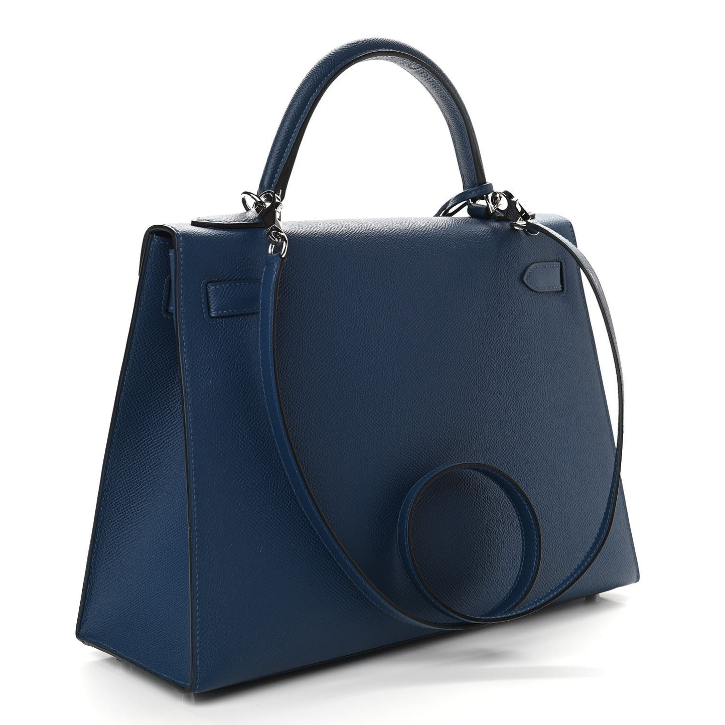 Epsom Kelly Sellier 32 Bleu De Malte
