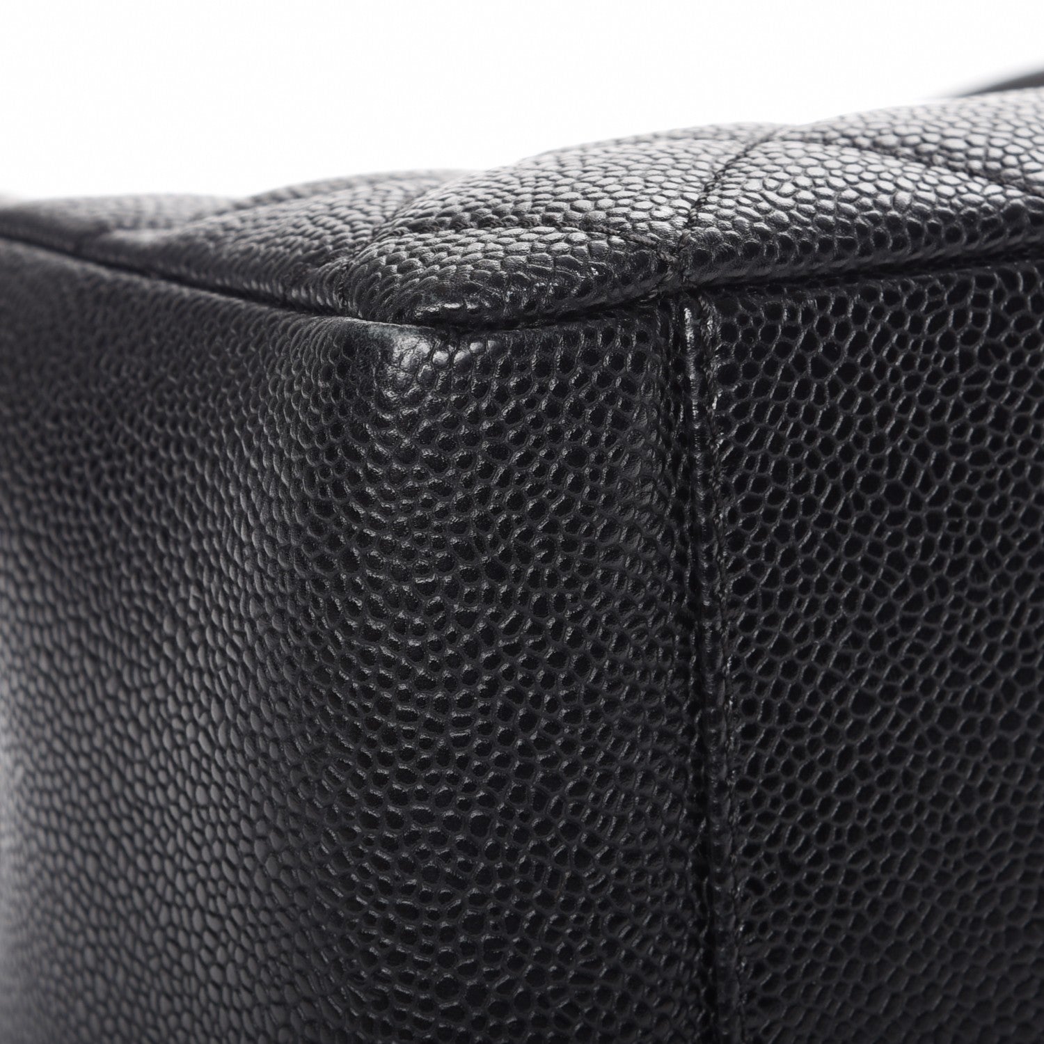 Chanel Caviar Quilted Grand Shopping Tote GST Black 8 of 11