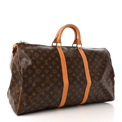 Louis Vuitton Monogram Keepall Bandouliere 55 2 of 17
