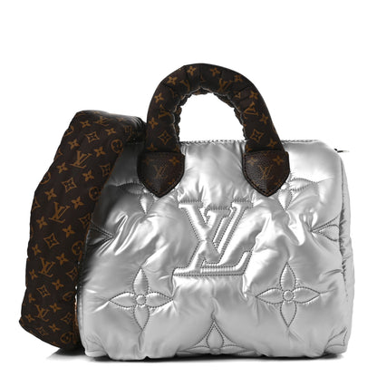 Louis Vuitton Econyl Mini Monogram Pillow Speedy Bandouliere 25 Silver 1 of 8