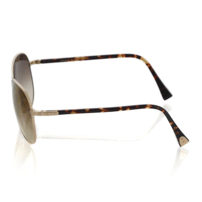 Louis Vuitton Conspiration Pilote Aviator Sunglasses Gold 2 of 11
