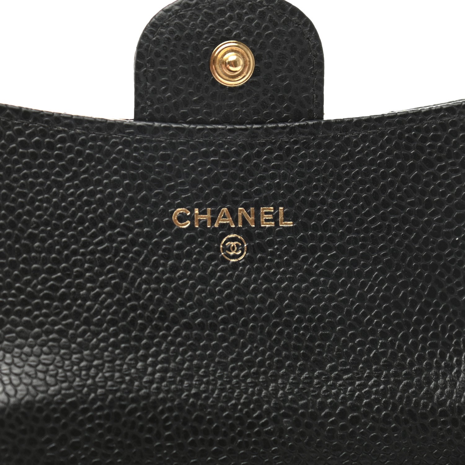 Chanel Caviar Quilted Flap Card Holder Black 6 of 9