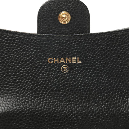 Chanel Caviar Quilted Flap Card Holder Black 6 of 9