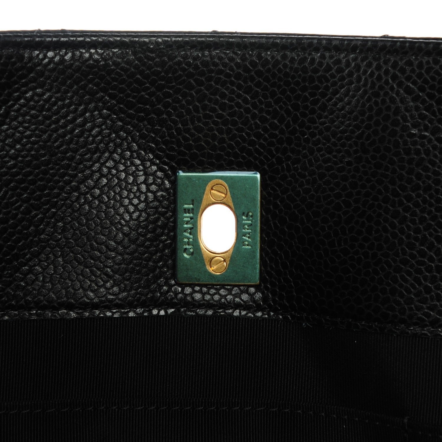 Chanel Caviar Quilted Shopping Tote Black 6 of 8