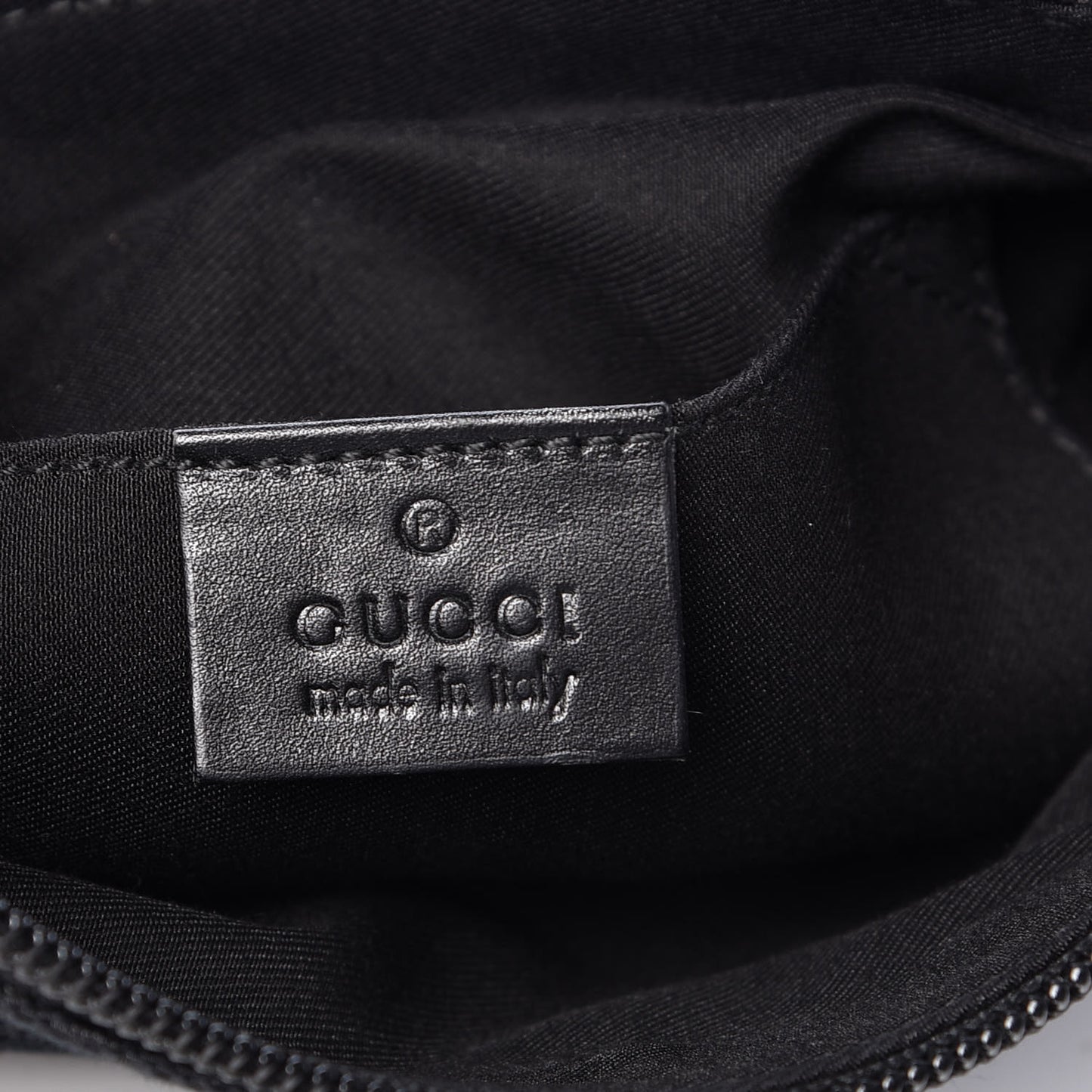 Monogram Small Perforated Messenger Black