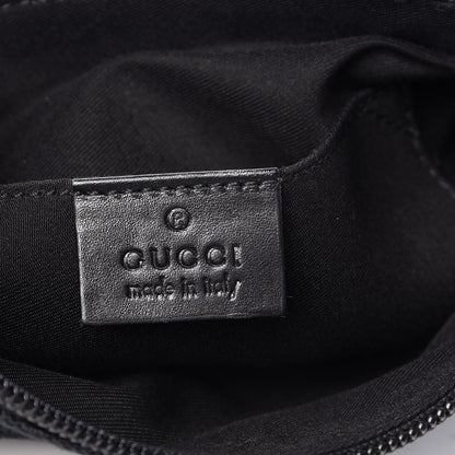 Gucci Monogram Small Perforated Messenger Black 6 of 11
