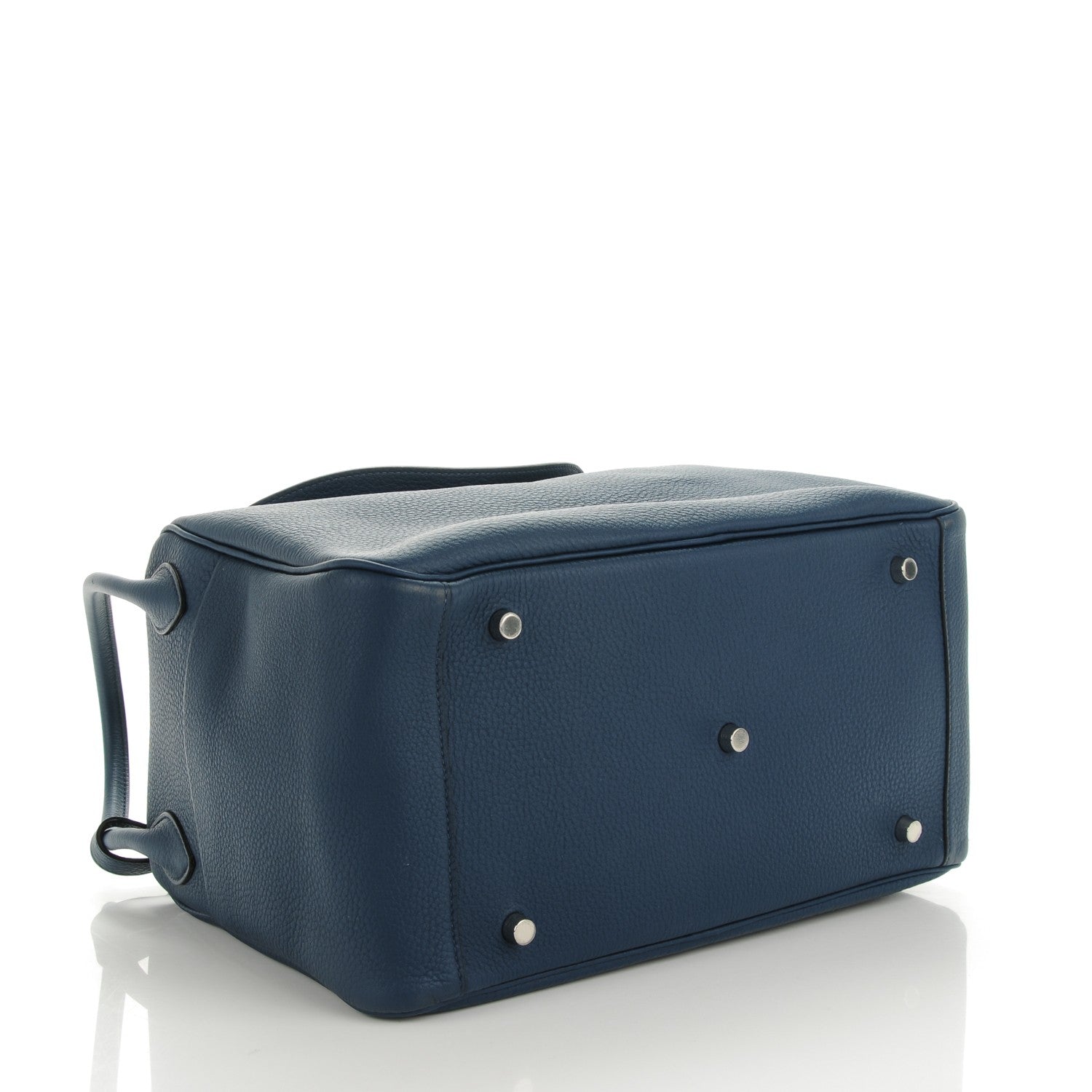 Hermes Taurillon Clemence Lindy 34 Bleu De Malte 4 of 7