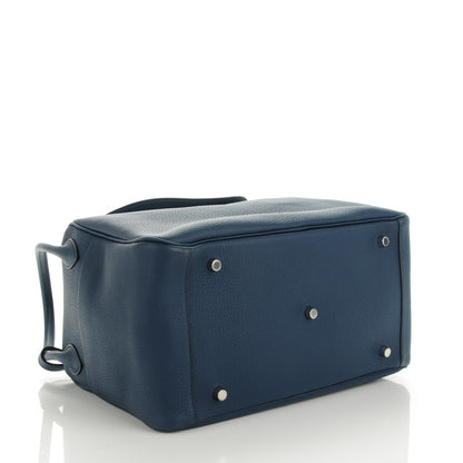 Hermes Taurillon Clemence Lindy 34 Bleu De Malte 4 of 7
