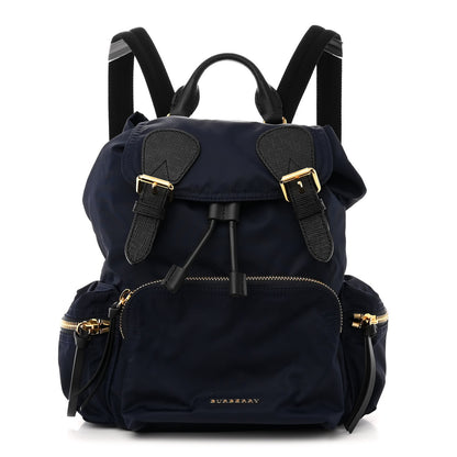 Burberry Nylon Medium Crossbody Rucksack Backpack Ink Blue 1 of 11