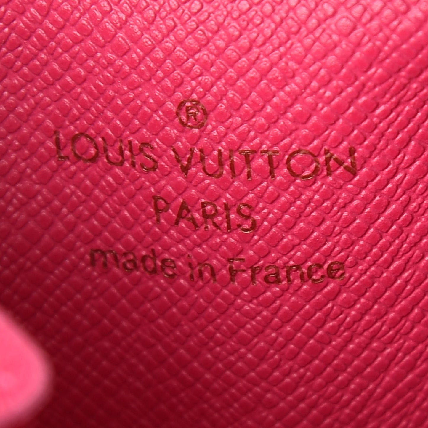 Monogram Multicolor Key Pouch Black Grenade