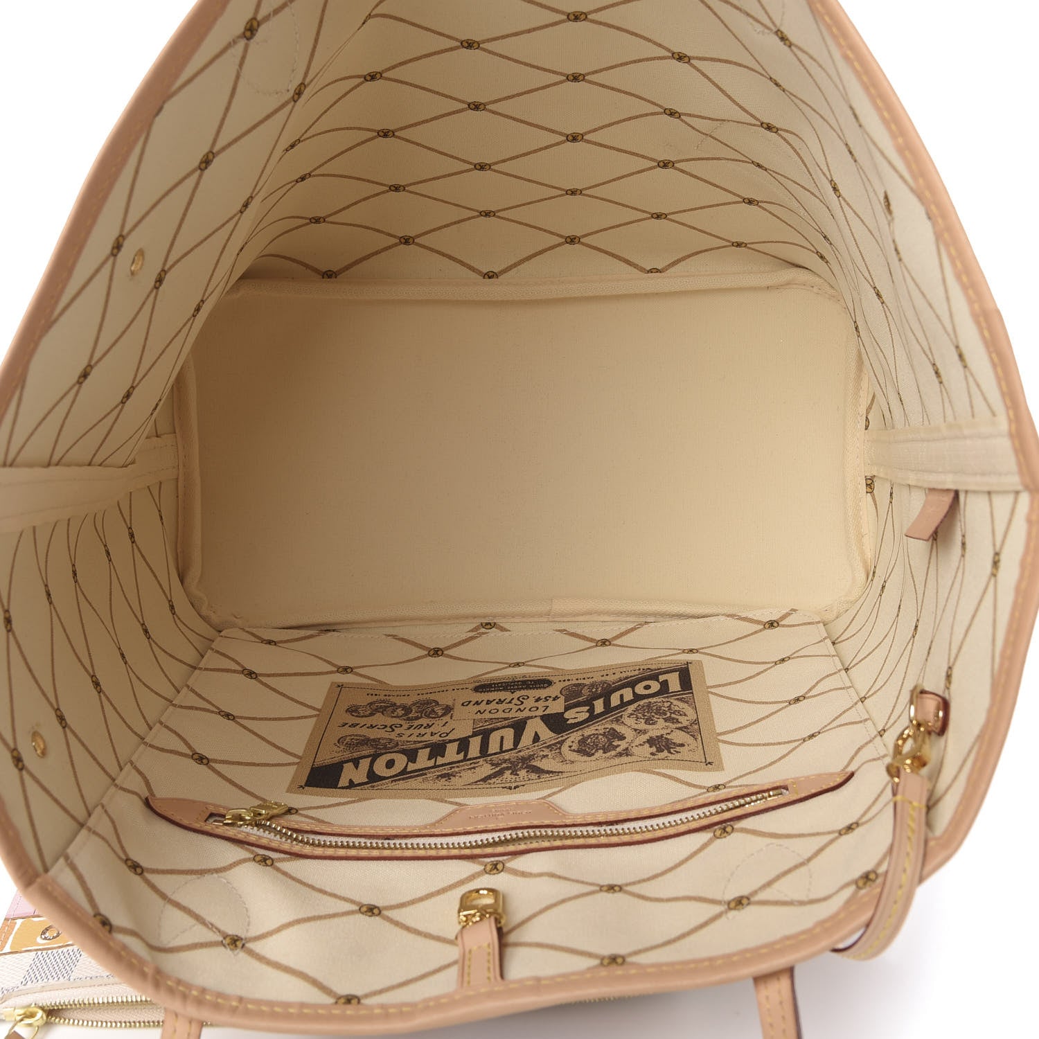 Louis Vuitton Damier Azur Summer Trunks Neo Neverfull MM 6 of 13