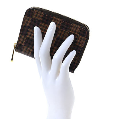 Louis Vuitton Damier Ebene Zippy Coin Purse 2 of 7