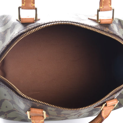 Louis Vuitton Monogram Graffiti Speedy 30 Kaki 5 of 7