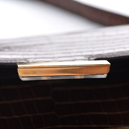 Hermes Shiny Porosus Crocodile Constance 23 Havane 10 of 18