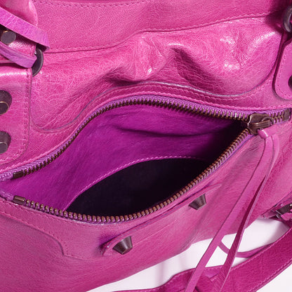 Balenciaga Chevre Classic Hardware City Magenta 10 of 14