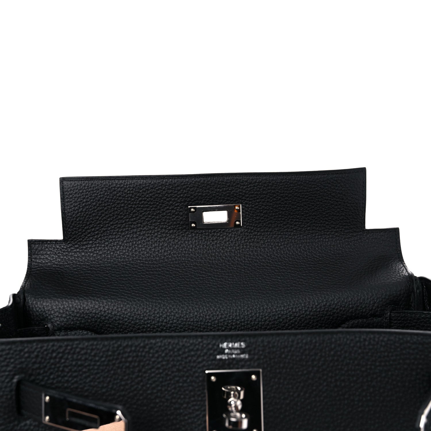 Hermes Togo Kelly Retourne 28 Black 17 of 36