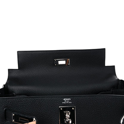 Hermes Togo Kelly Retourne 28 Black 17 of 36