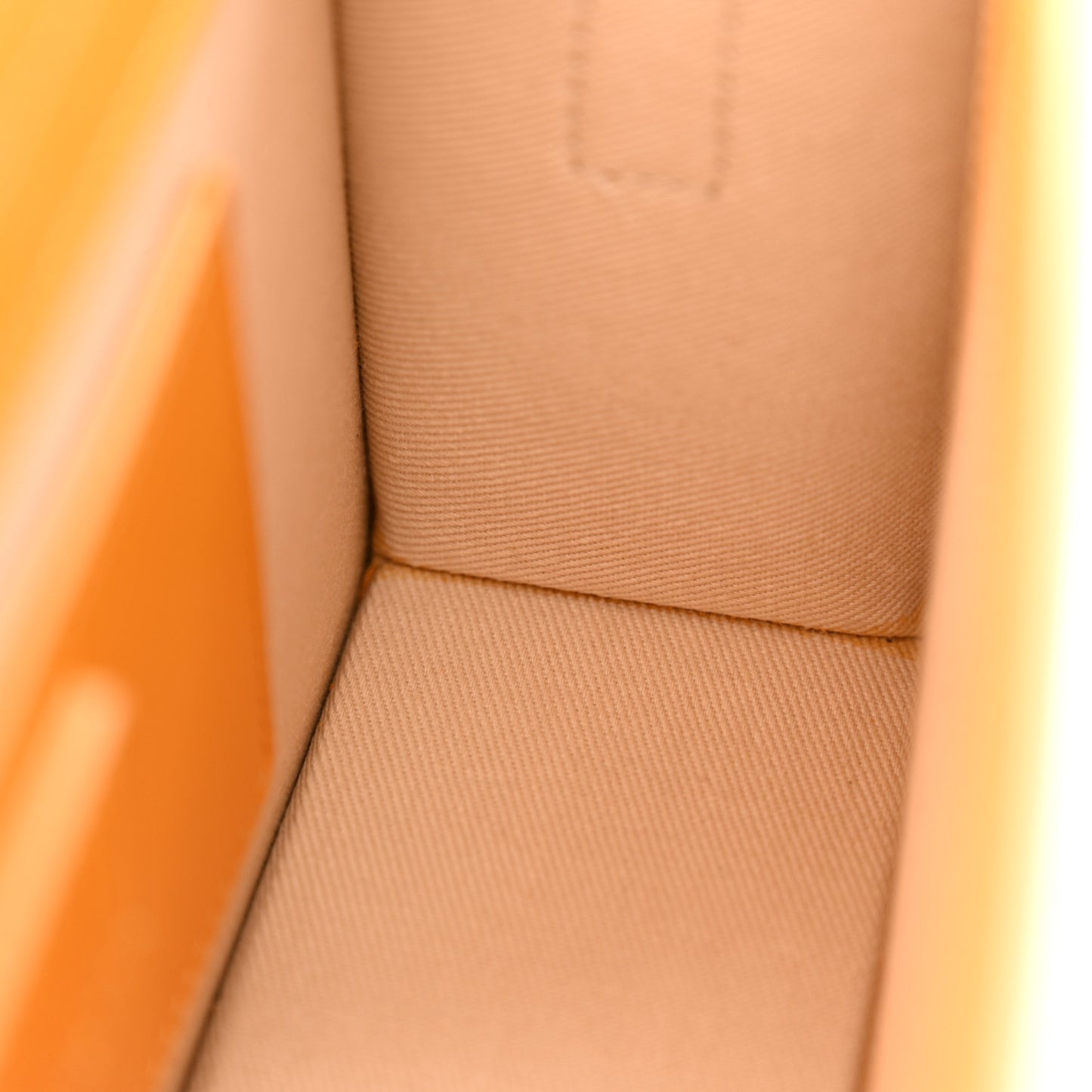 Smooth Calfskin Le Grand Bambino Dark Orange