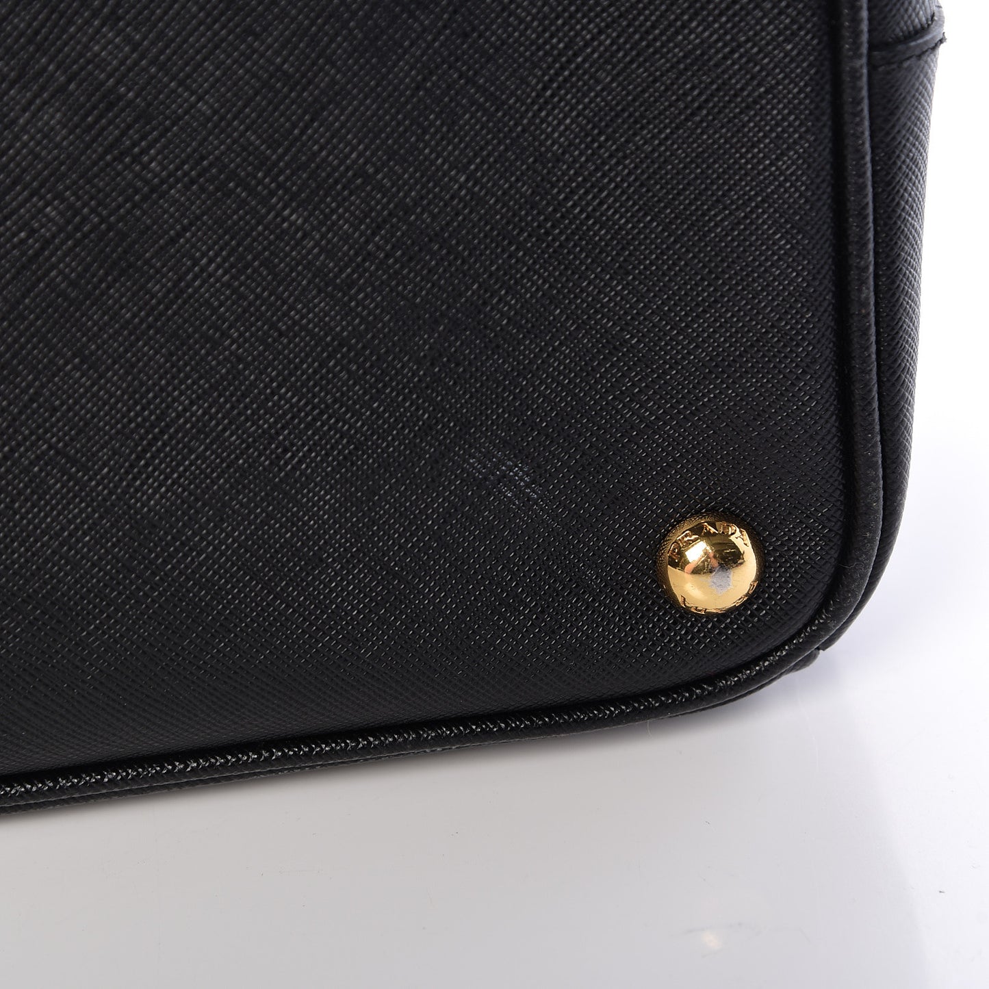Saffiano Lux Large Tote Black