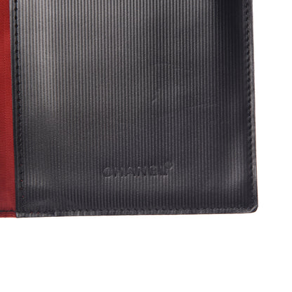 Chanel Nylon Travel Flap Wallet Black 6 of 10