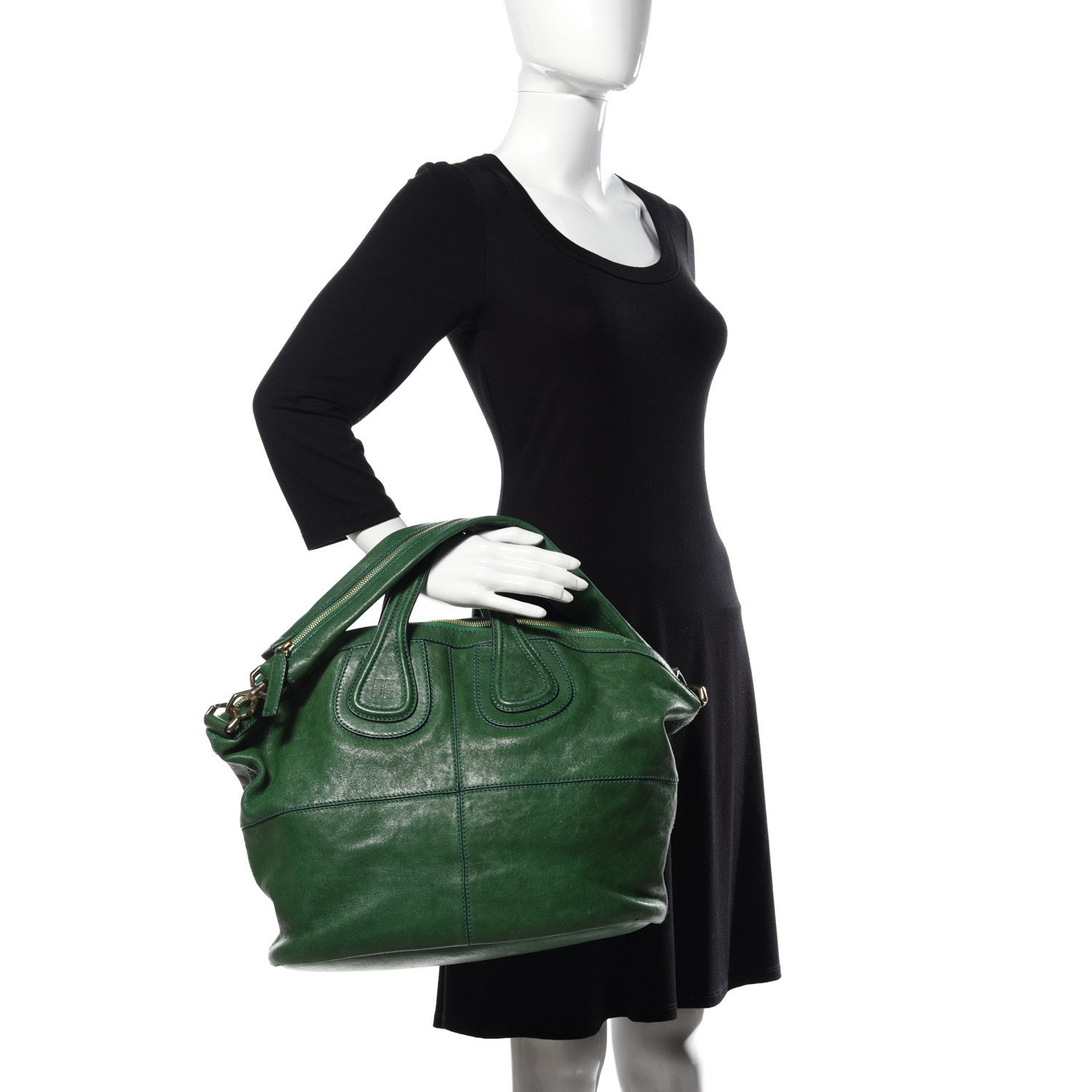 Givenchy Lambskin Medium Nightingale Emerald 2 of 12