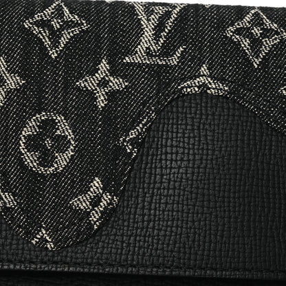 Louis Vuitton X NIGO Taurillon Monogram Denim Trio Messenger 9 of 12