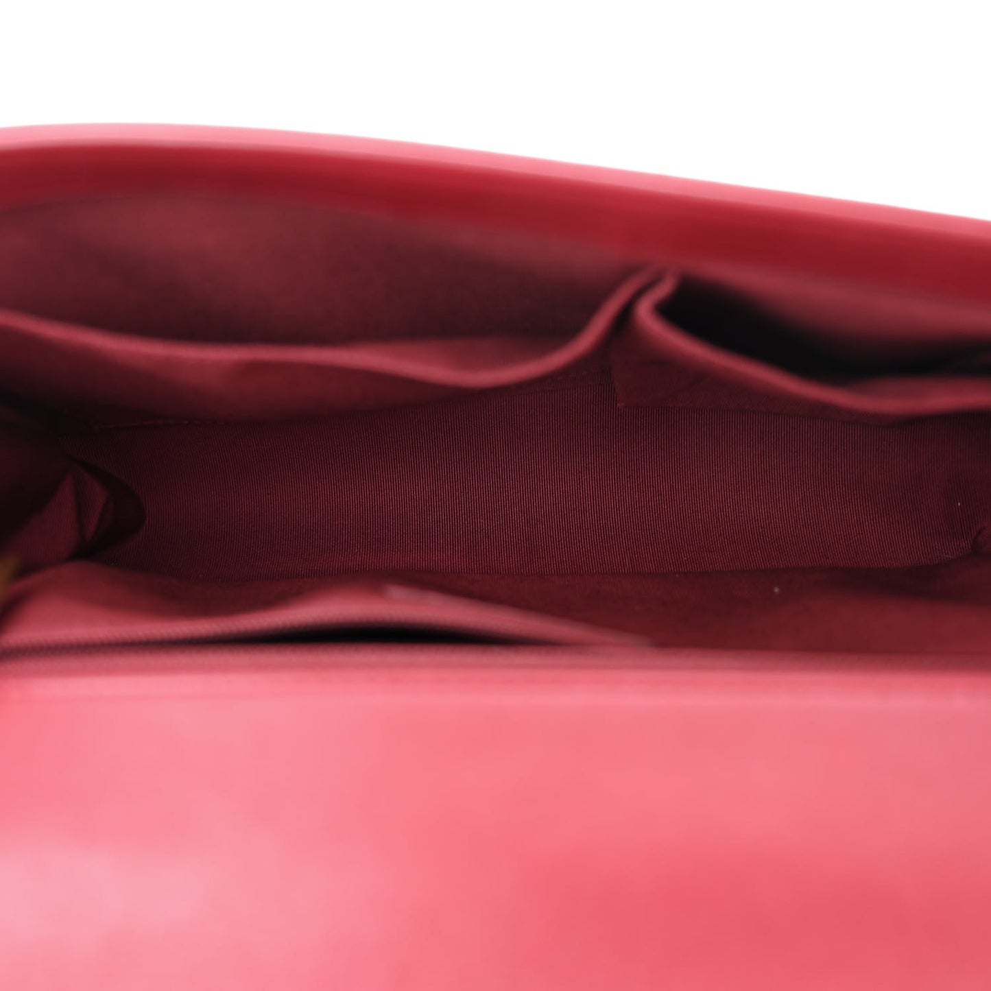 Lambskin Quilted New Medium Boy Flap Dark Red