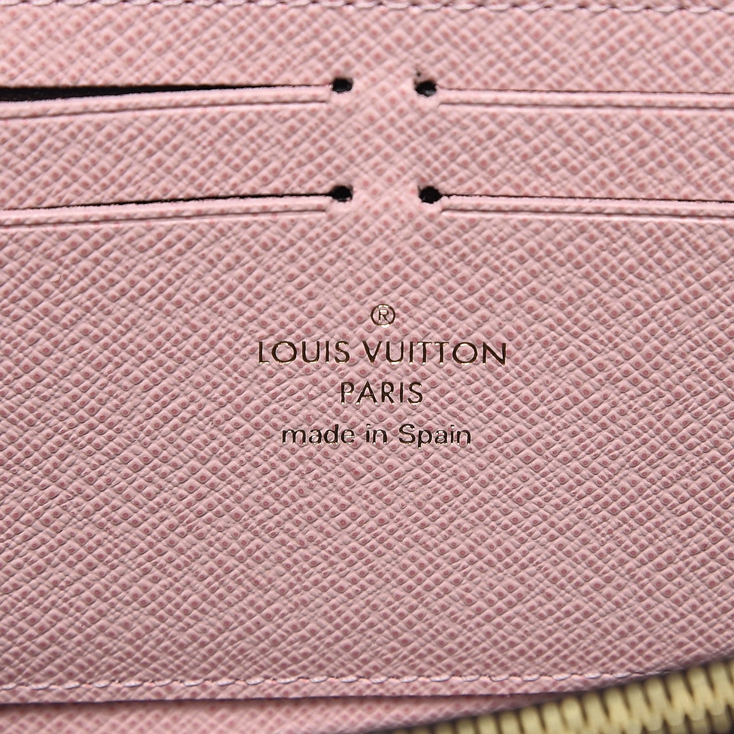 Louis Vuitton Monogram Clemence Wallet Rose Ballerine 6 of 7