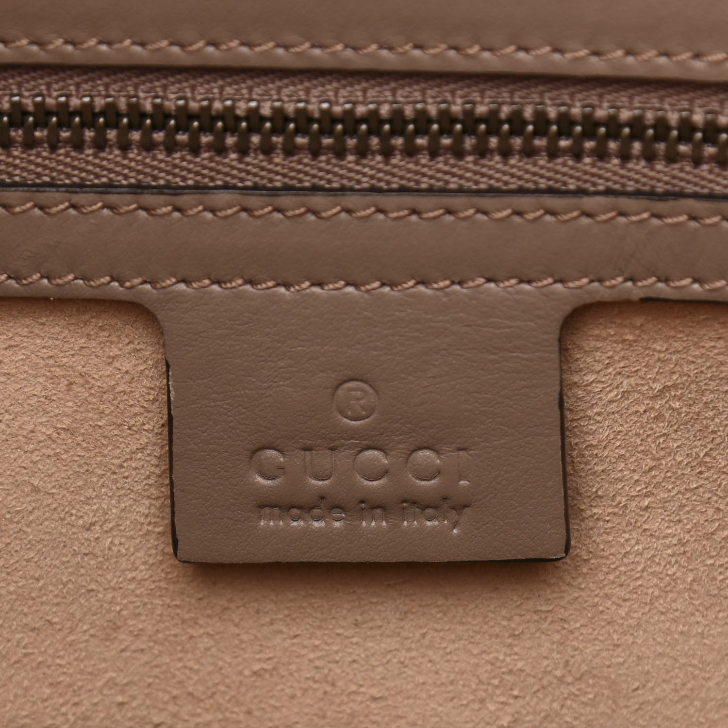 Gucci Calfskin Matelasse Medium GG Marmont Tote Porcelain Rose 6 of 12