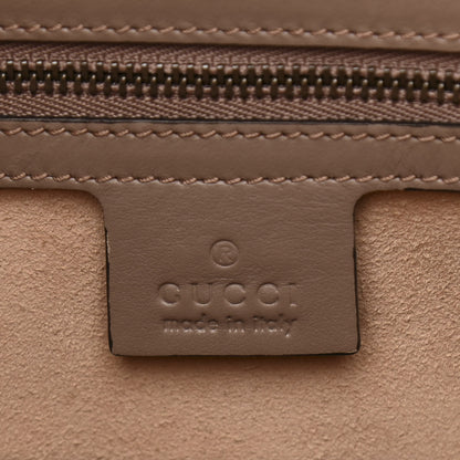 Gucci Calfskin Matelasse Medium GG Marmont Tote Porcelain Rose 6 of 12