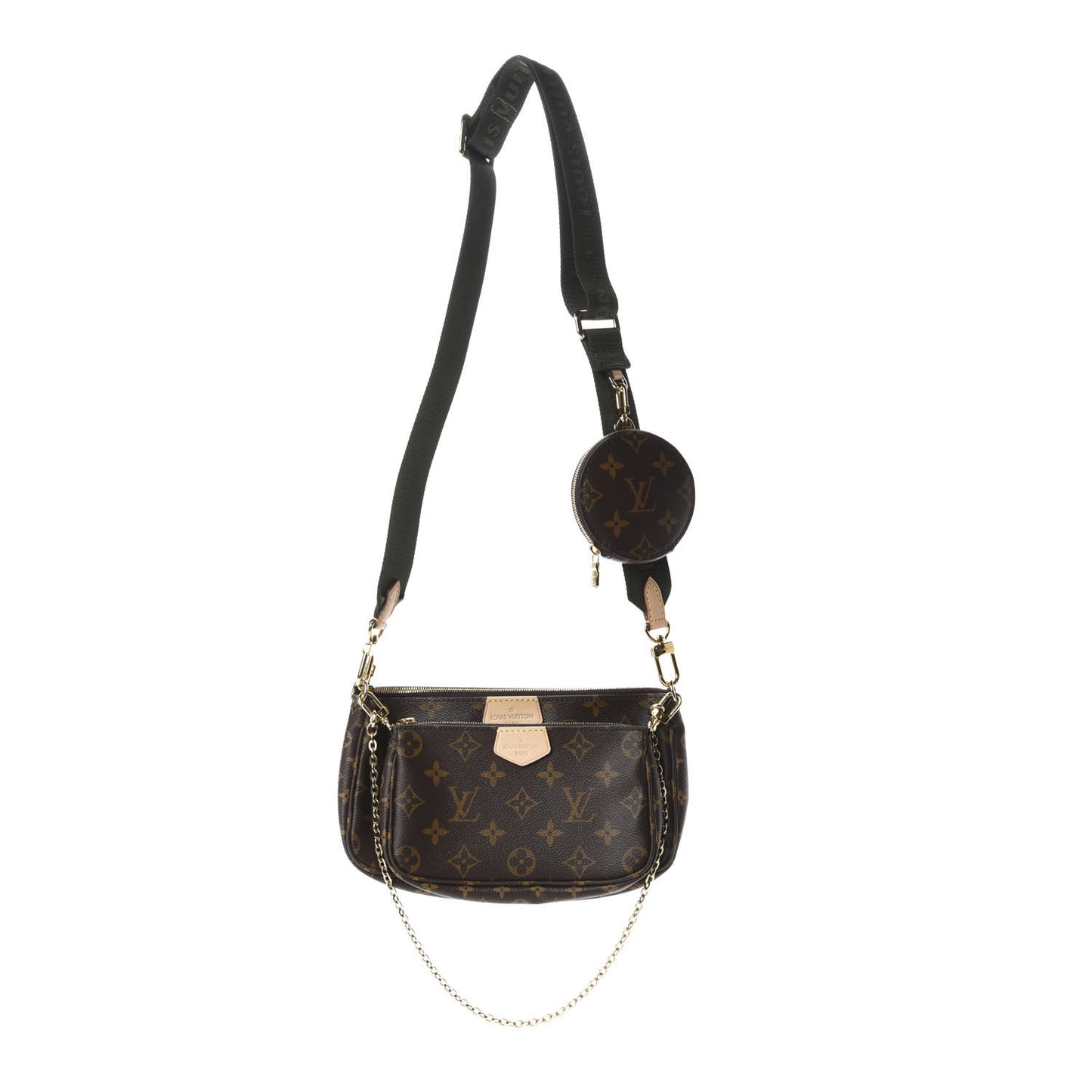 Monogram Multi Pochette Accessories Kaki
