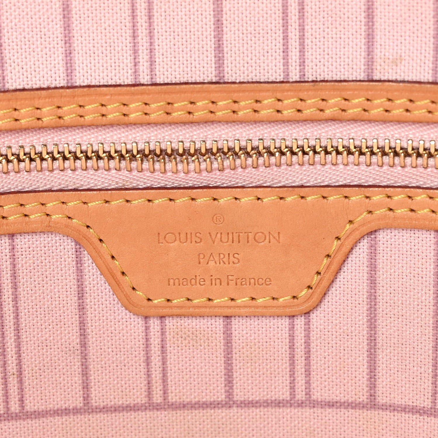 Louis Vuitton Monogram Capri V Neverfull MM Rose Ballerine 6 of 9