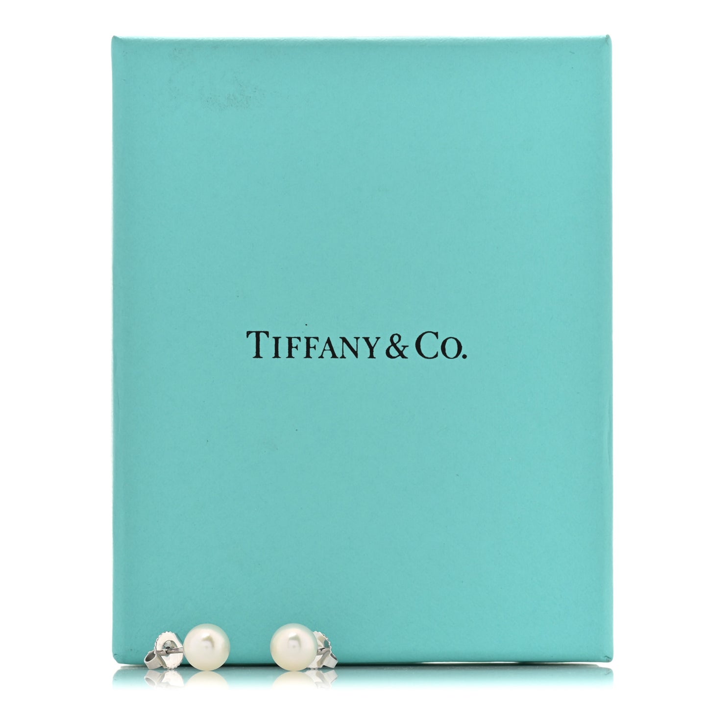18K White Gold Akoya Pearl 7-7.5mm Signature Earrings