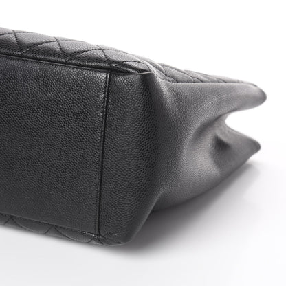 Chanel Caviar Quilted Grand Shopping Tote GST Black 9 of 9