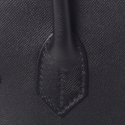 Hermes Madame Calfskin Birkin Sellier 30 Black 11 of 32