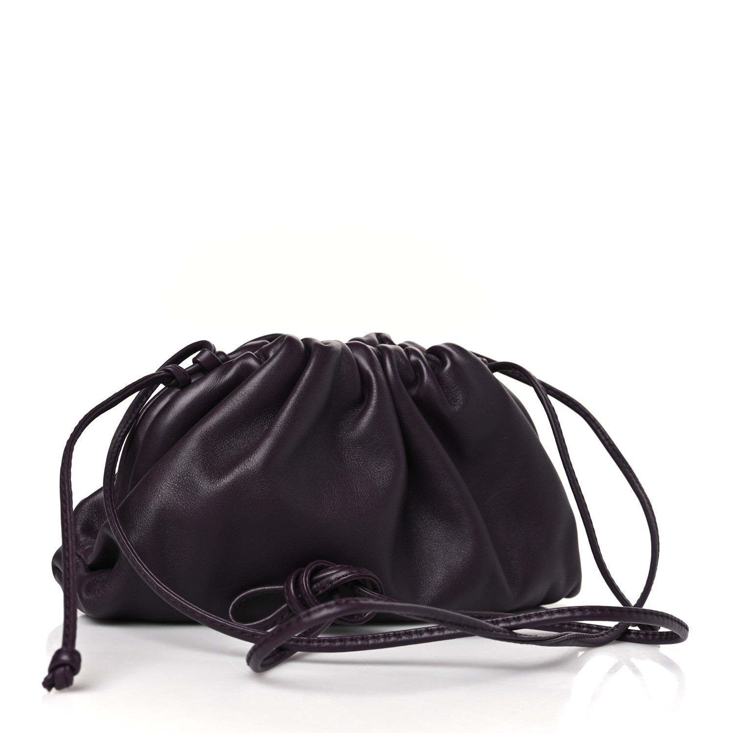 Bottega Veneta Butter Calfskin The Mini Pouch Grape 3 of 9