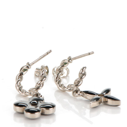 Louis Vuitton Sweet Monogram Earrings Black 5 of 5